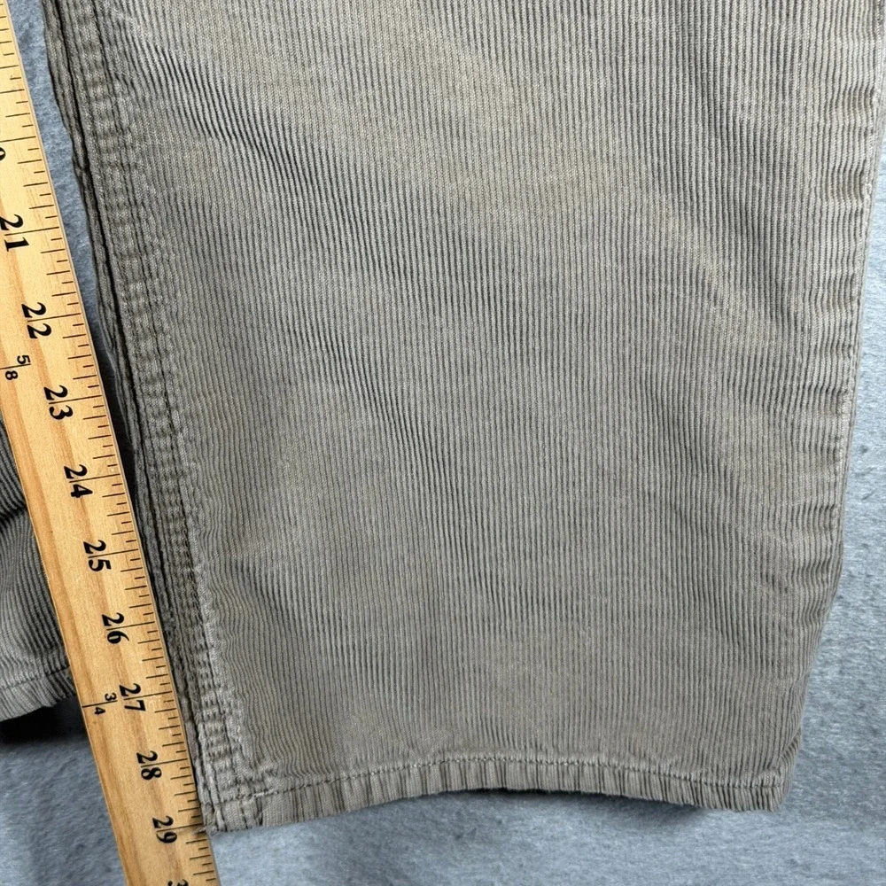 Banana Republic Mens Straight Fit Corduroy Pants Tower Taupe 407829-05 34x30